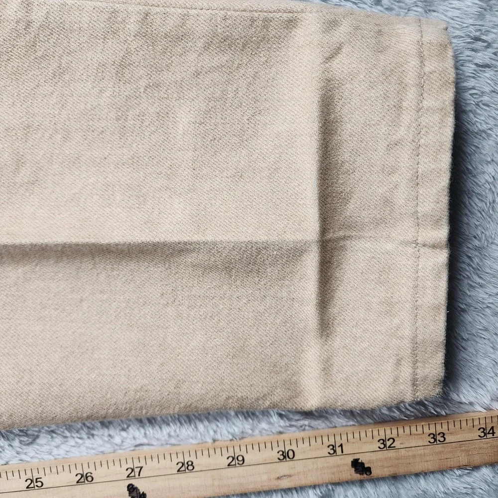 VINTAGE Levis 550 Jeans Men 36x32 (Fits 34x33) Beige Sandstone Orange Tab USA 90